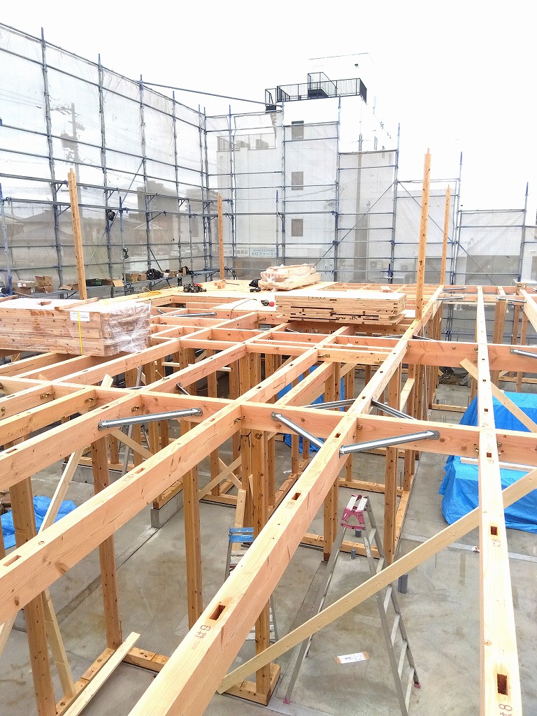 介護施設　上棟おめでとうございます！